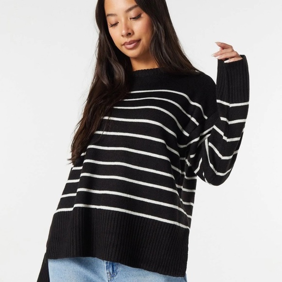 H&M Cotton Striped Sweater - Small - Picture 1 of 4